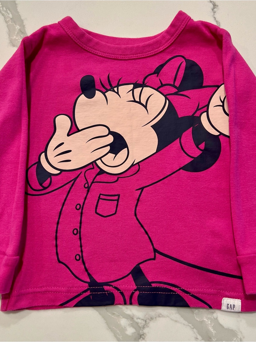 GAP Kids Pink Minnie Mouse Graphic PAJAMA SET❤️ - Picture 2 of 12